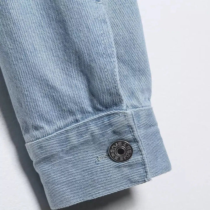 Cropped Denim Jacket