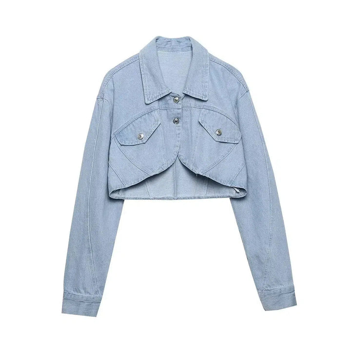 Cropped Denim Jacket