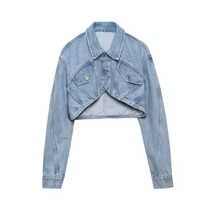 Cropped Denim Jacket