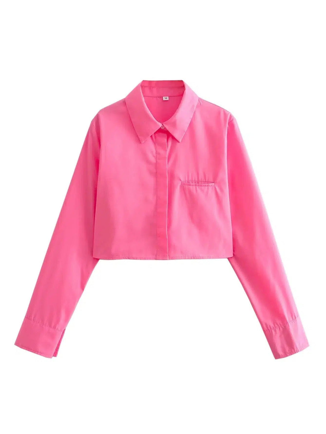 Cropped Long Sleeve Shirt