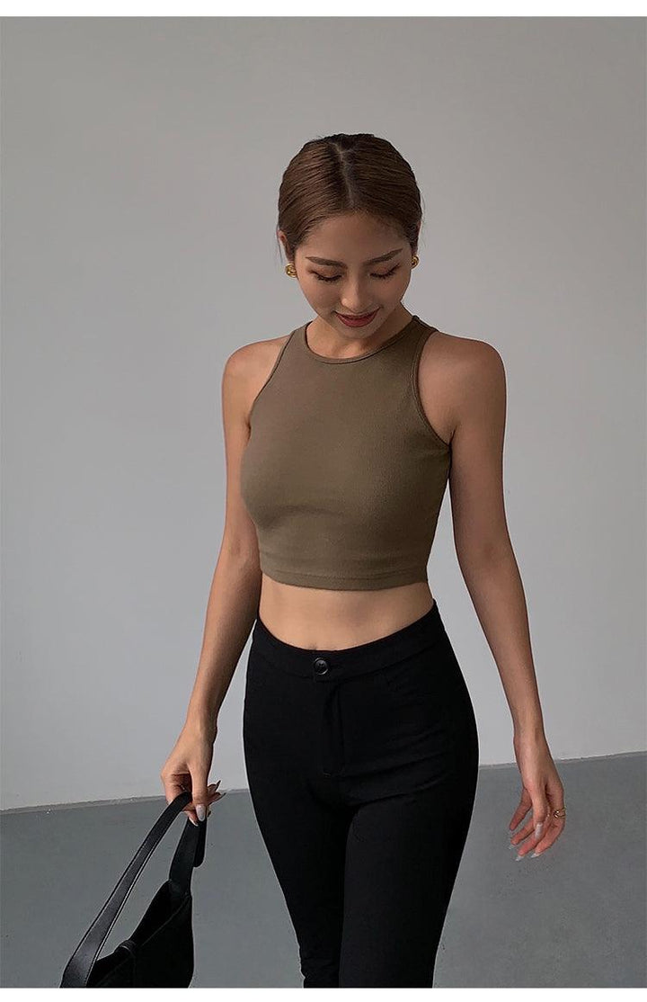 Cropped Tight Camisole