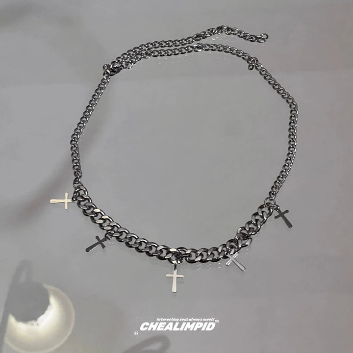 Cross Pendants Chain Necklace