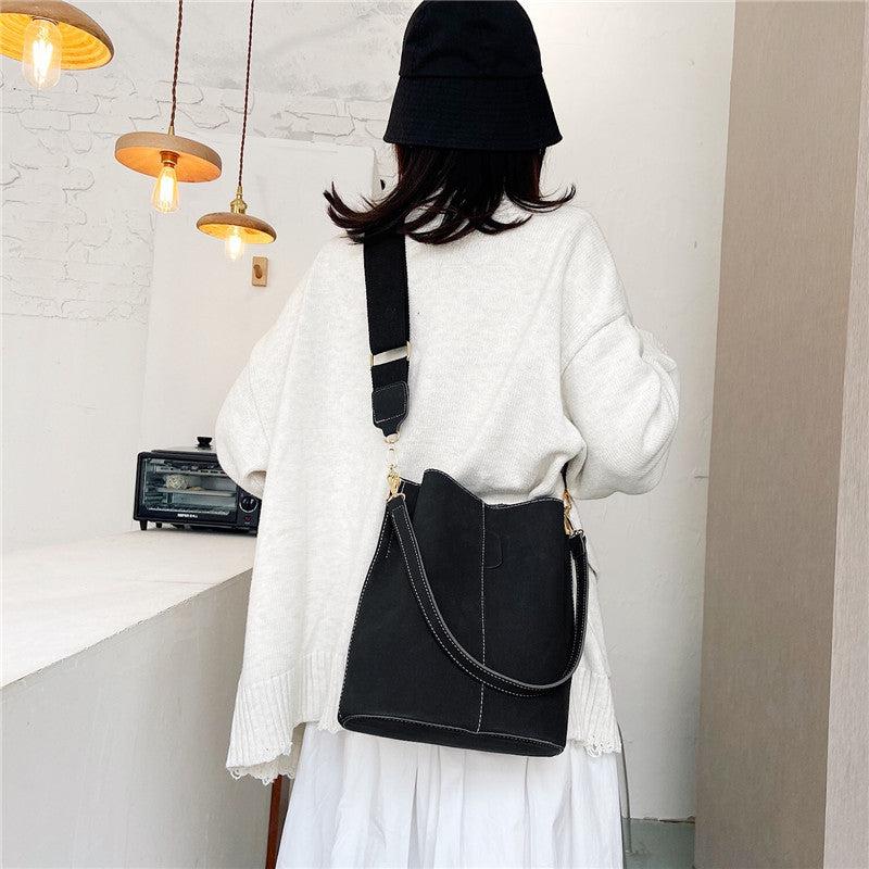 Crossbody Bucket Bag