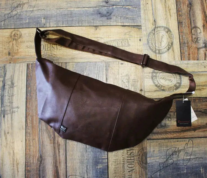 Crossbody Leather Hobo Bag