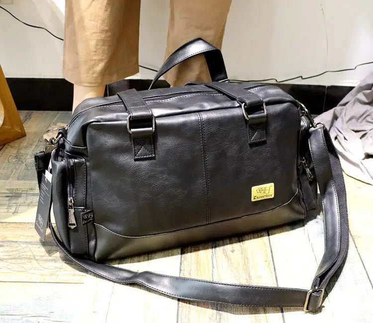 Crossbody Leather Travel Bag