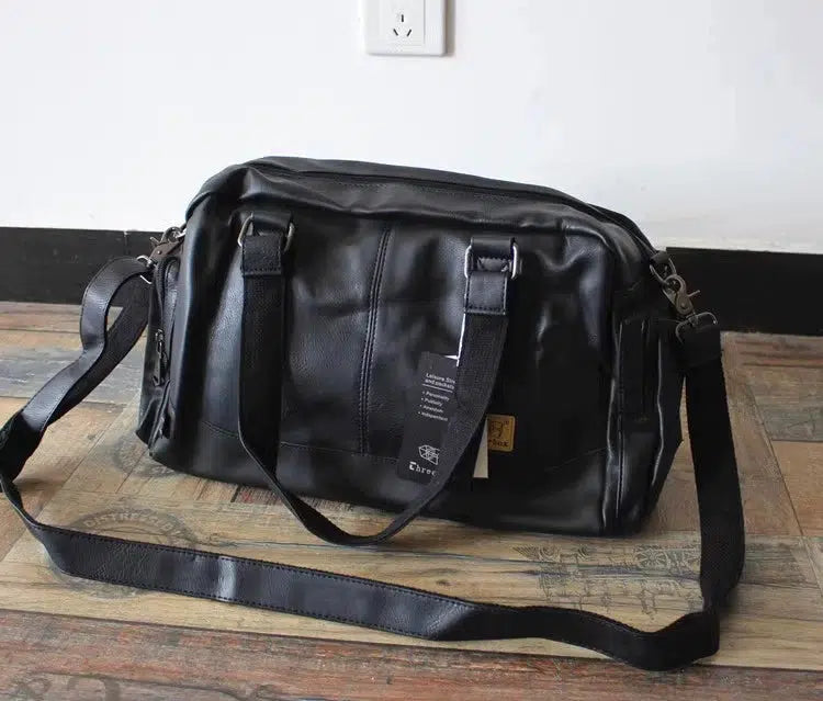 Crossbody Leather Travel Bag