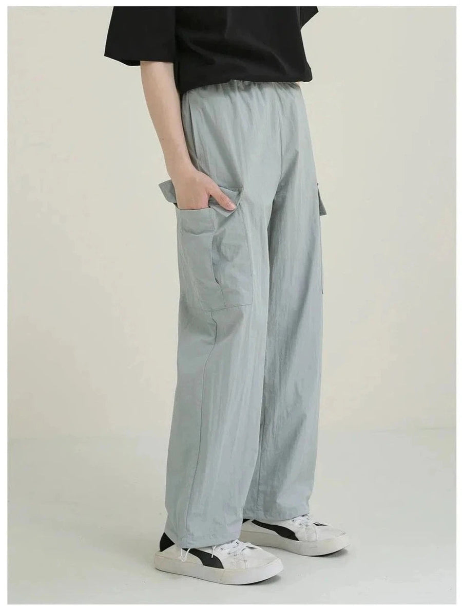 Cuffed Overalls Quick-drying Sweatpants