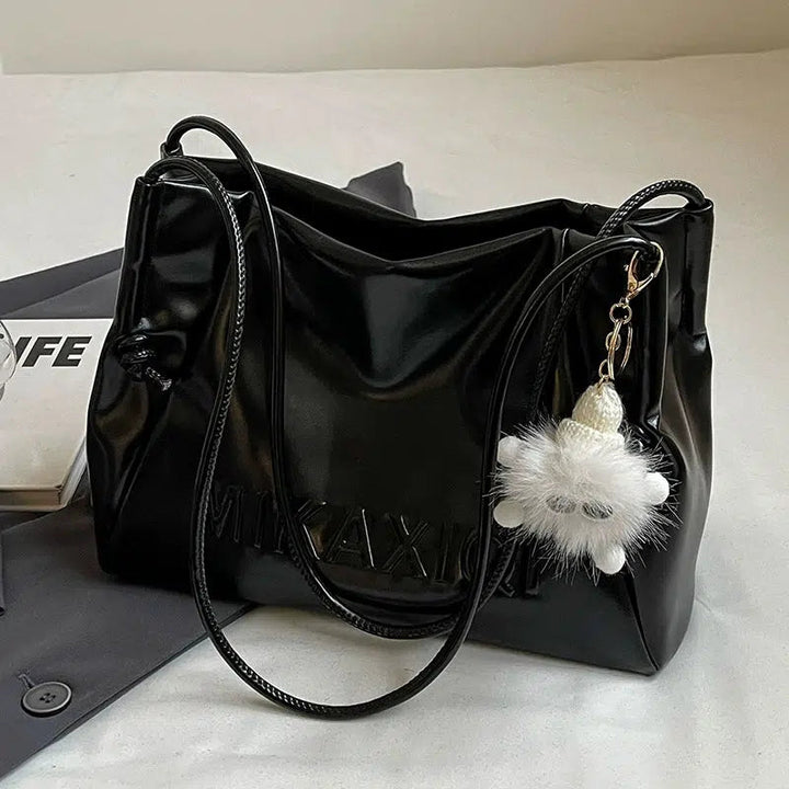 Cute Keychain Trendy Shoulder Bag