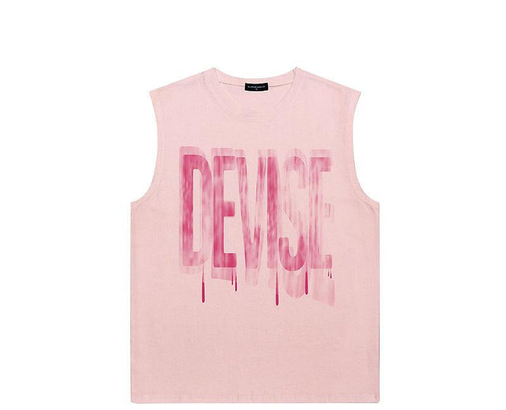 "DEVISE" Printed Vest