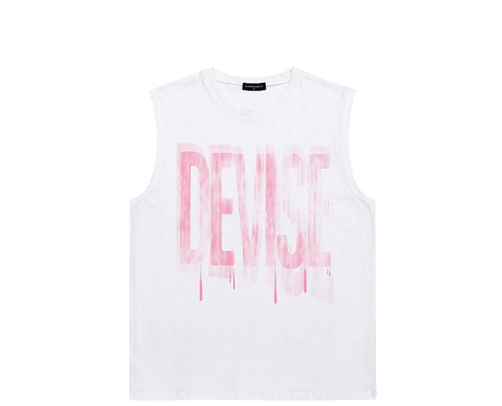 "DEVISE" Printed Vest