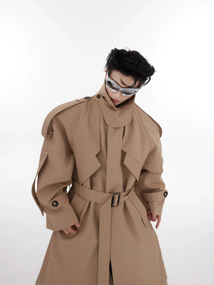 Deconstructed Silhouette Long Coat