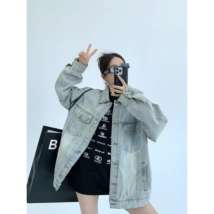 Denim Oversized Jacket