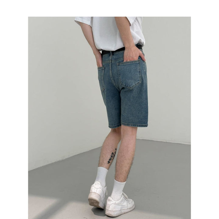 Denim Shorts Straight Casual Pants