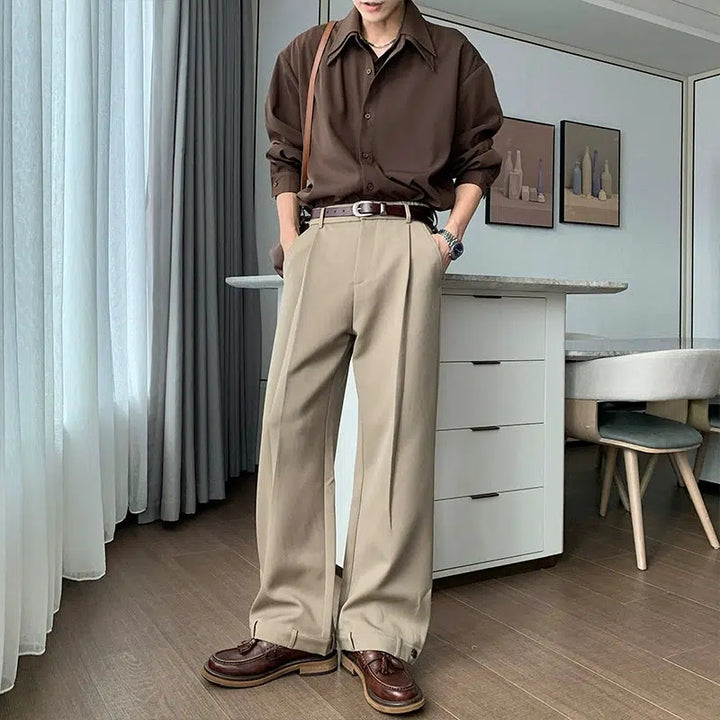 Double-Breasted Blazer Pants Set