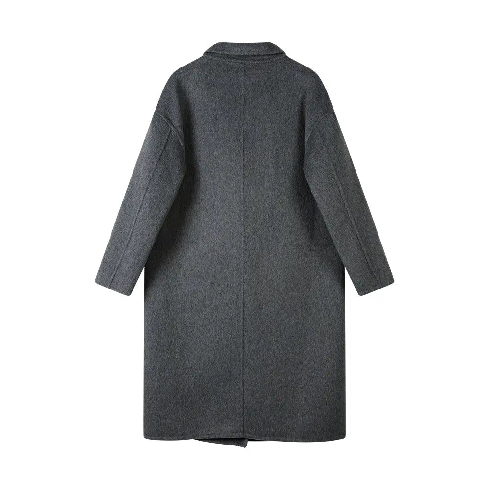 Double-Breasted Wool Coat