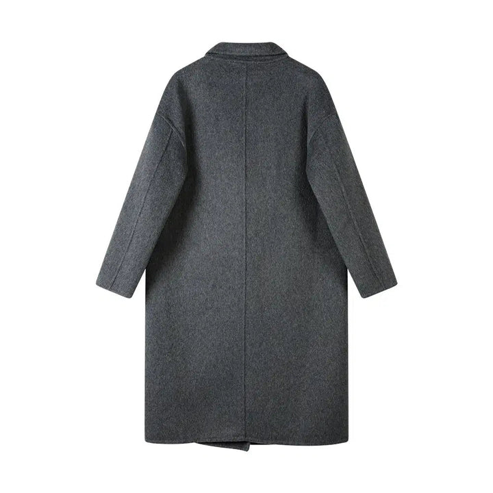 Double-Breasted Wool Coat