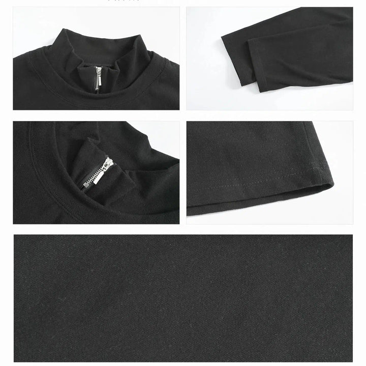 Double-layer Collar Bottoming Shirt