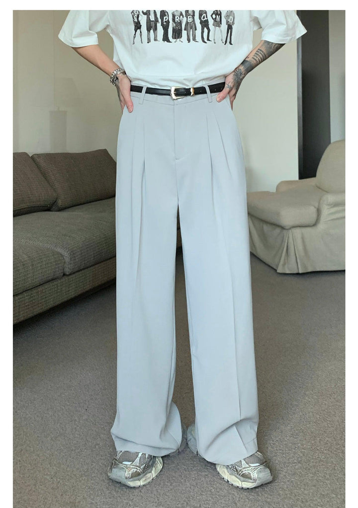 Drape Casual Suit Pants