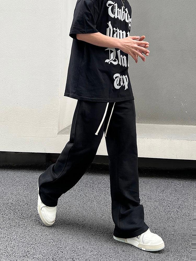 Drawstring sweatpants - The Korean Fashion