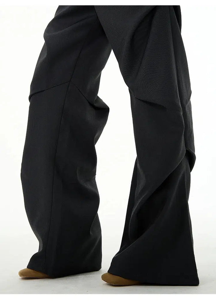 Drape Pleated Cargo Pants