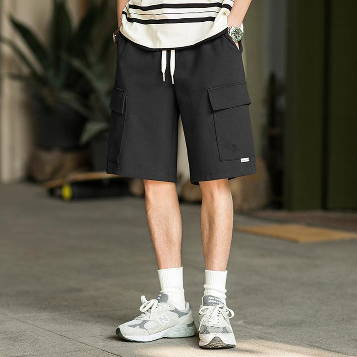 Drawstring Cargo Shorts