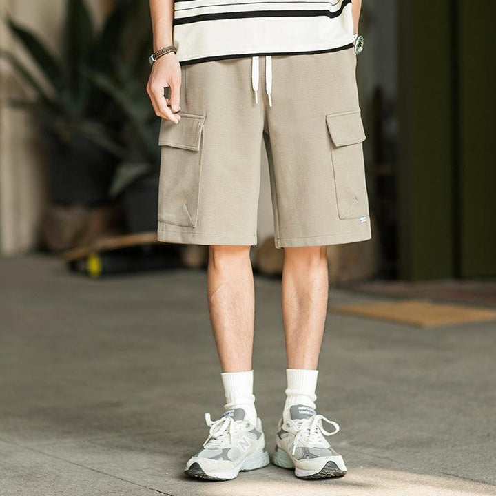 Drawstring Cargo Shorts