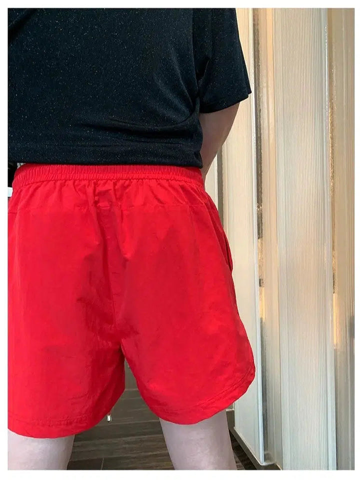 Drawstring Cargo Shorts