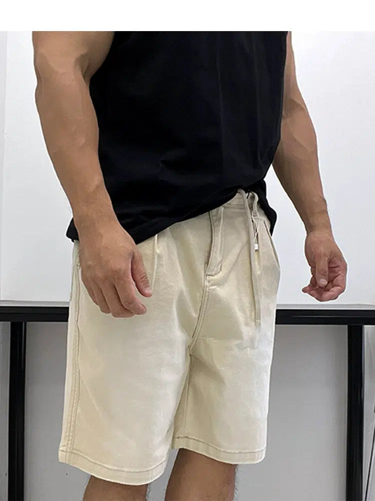 Drawstring Casual Shorts