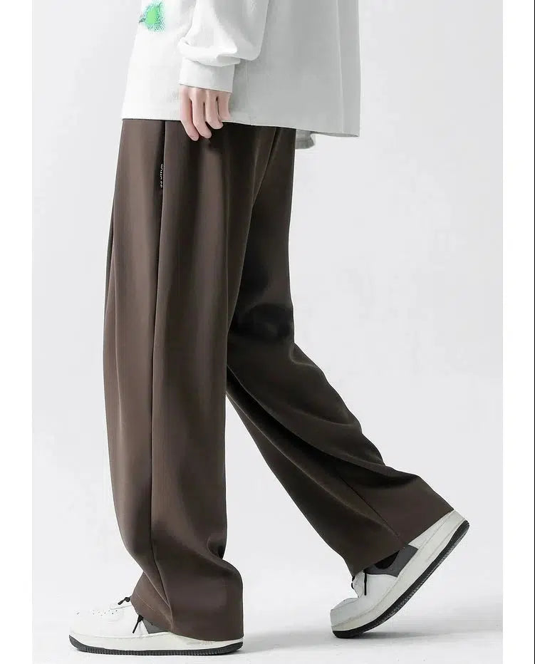 Drawstring Elastic Waist Pants