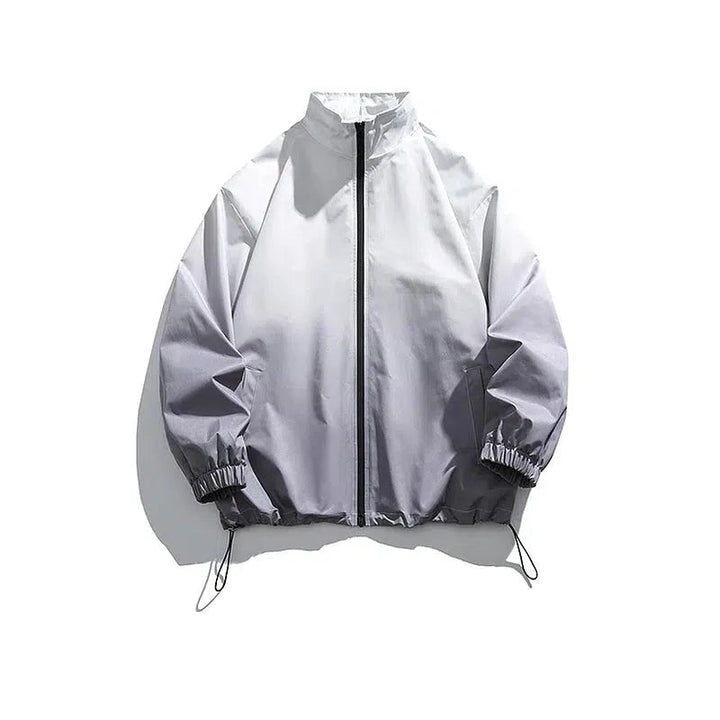 Drawstring Hem Lightweight Jacket