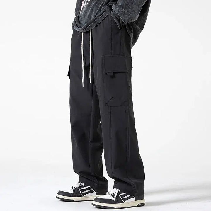 Drawstring Outdoor Cargo Pants