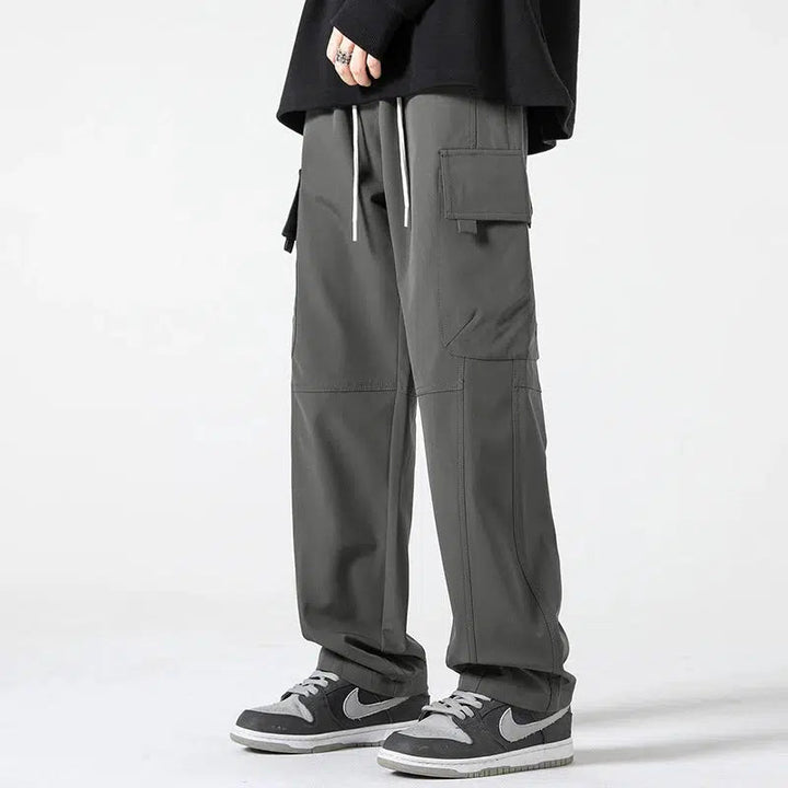 Drawstring Outdoor Cargo Pants