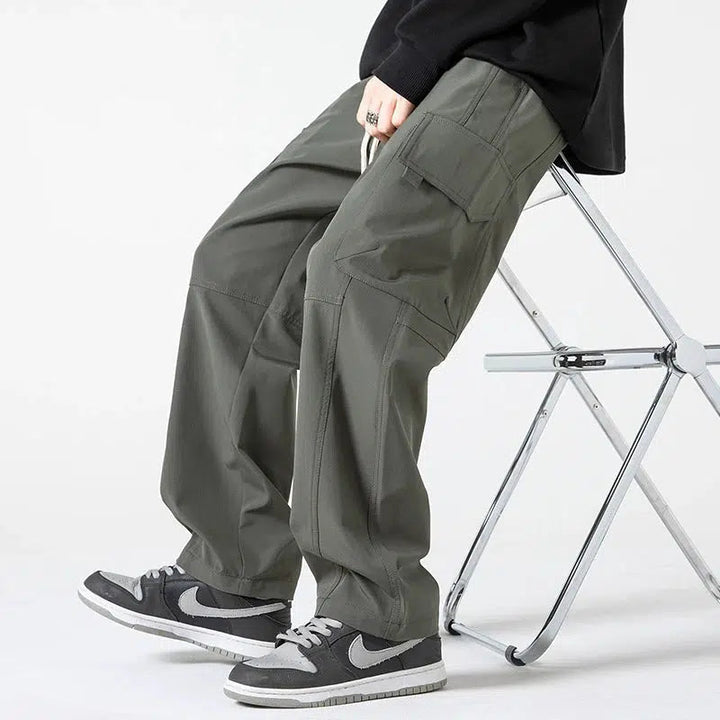 Drawstring Outdoor Cargo Pants