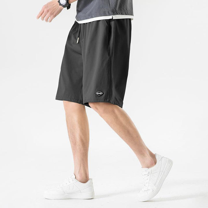 Drawstring Track Shorts