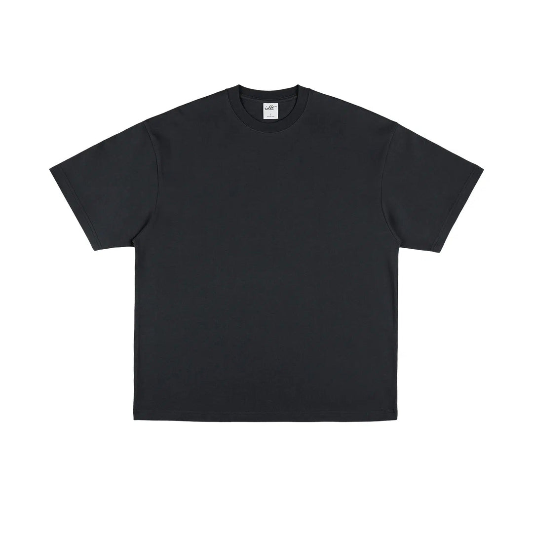 Drop Shoulder Crew Neck T-shirt