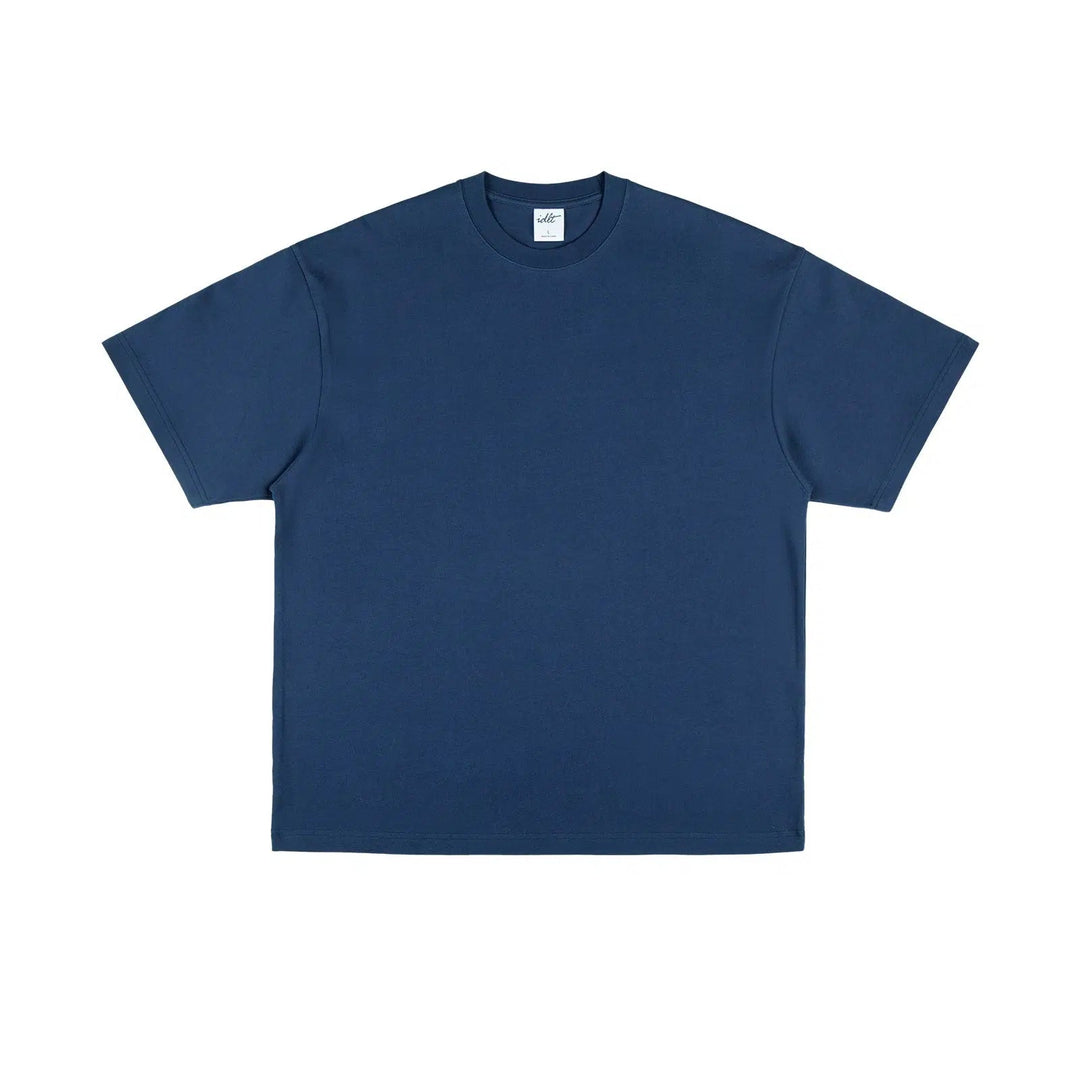 Drop Shoulder Crew Neck T-shirt