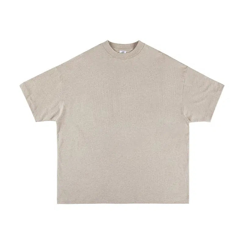 Drop Shoulder Half Turtleneck Shirt