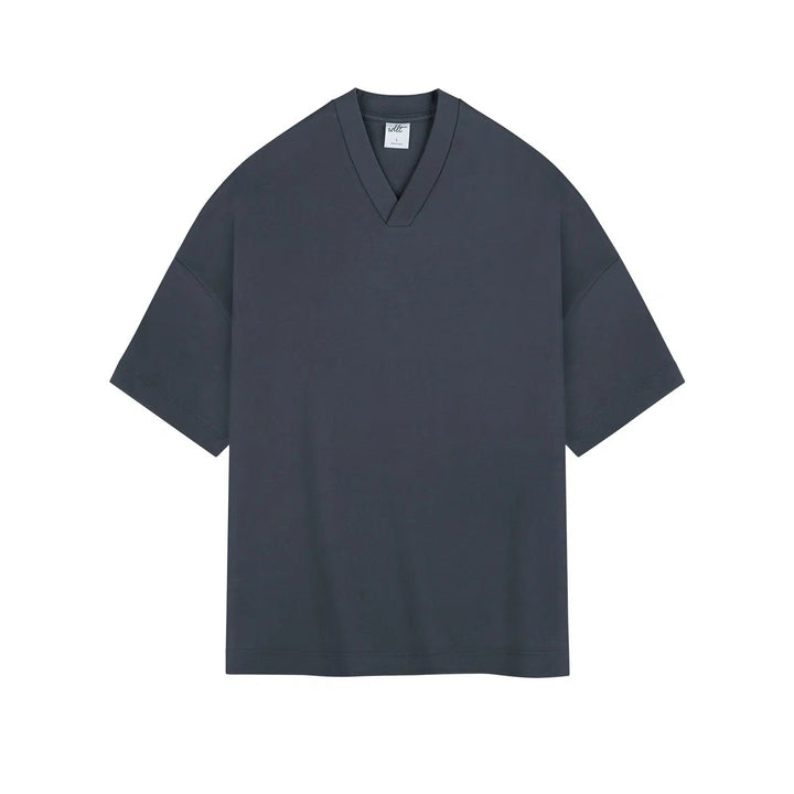 Drop Shoulder V-Neck T-shirt