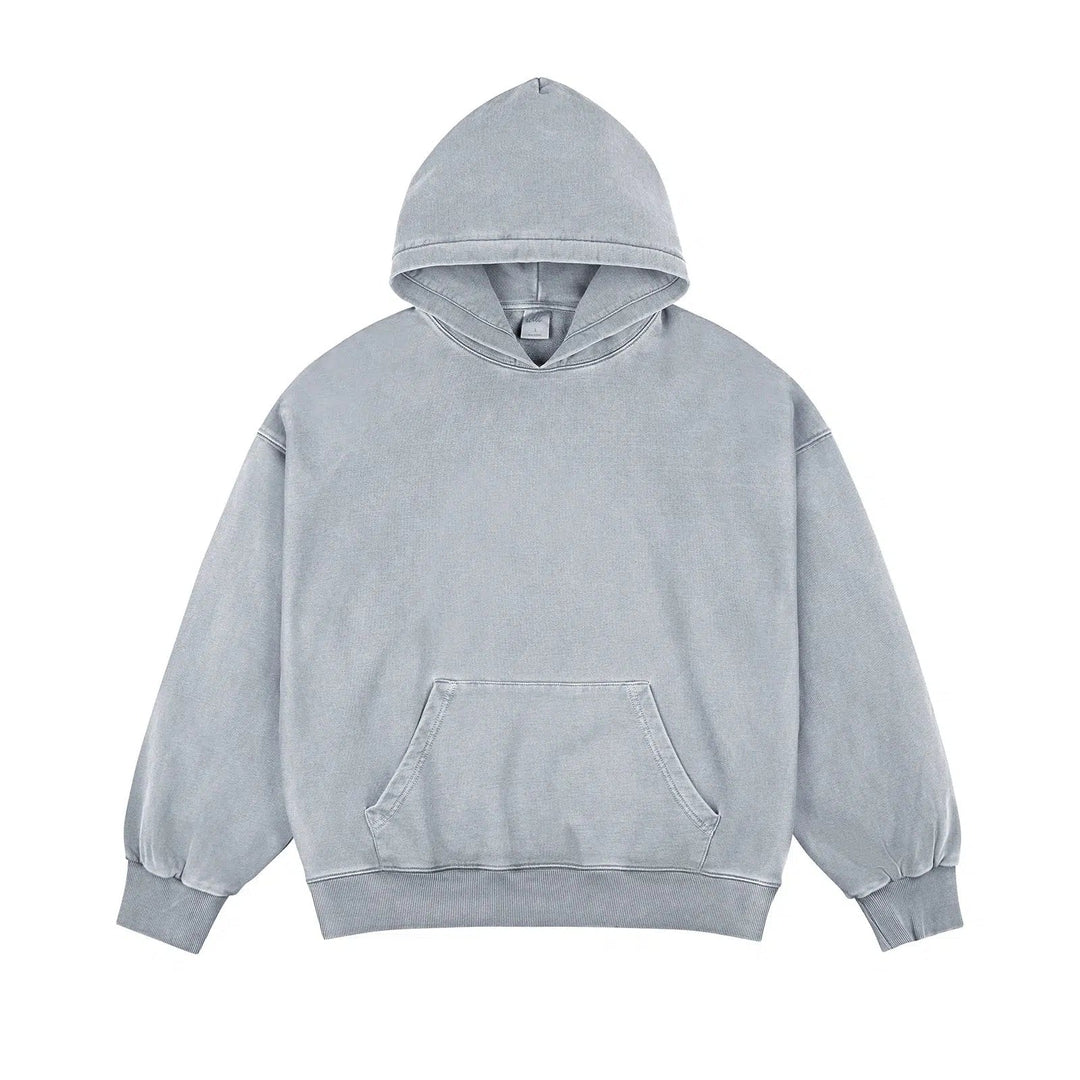 Dyed Color Washed Hoodie