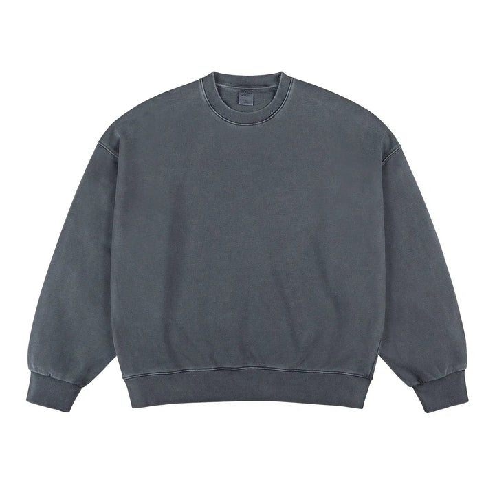 Dyed Color Washed Sweatshirt