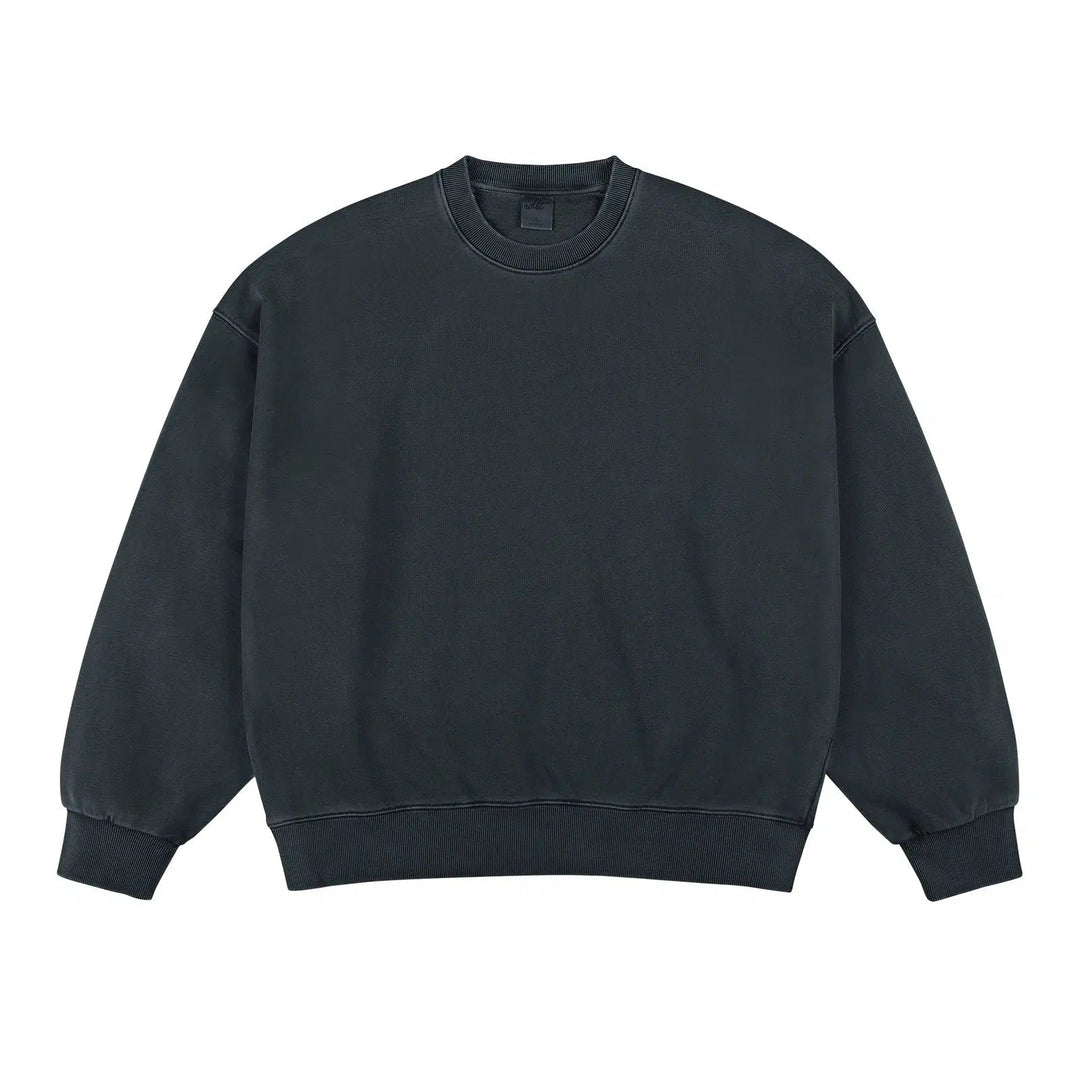 Dyed Color Washed Sweatshirt