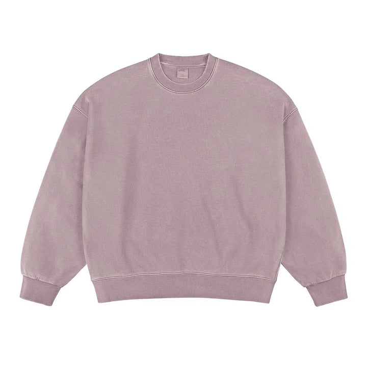 Dyed Color Washed Sweatshirt