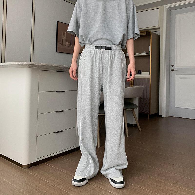 Elastic Waist Casual Pants