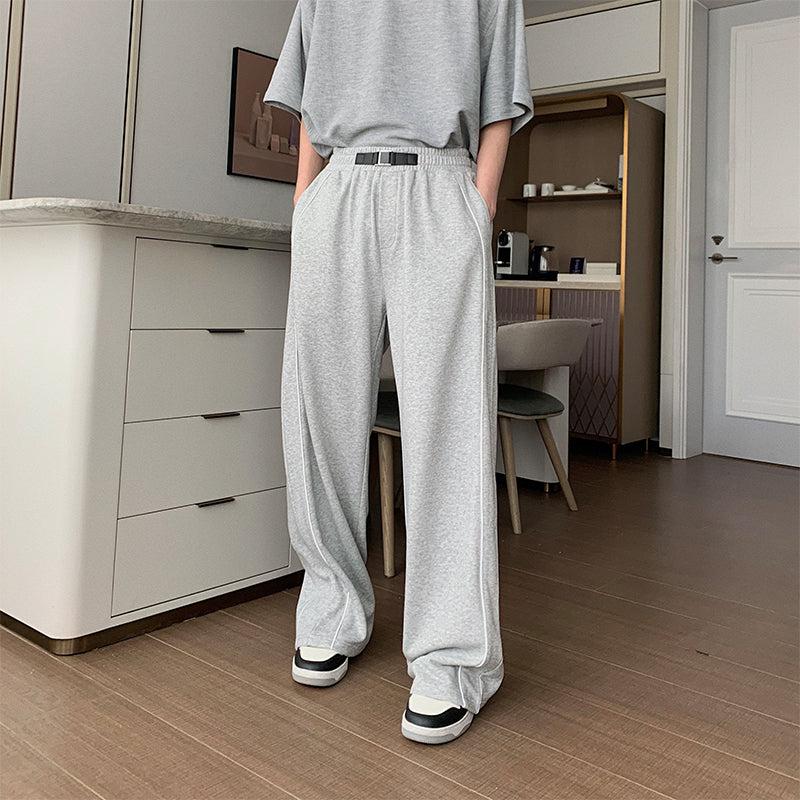 Elastic Waist Casual Pants