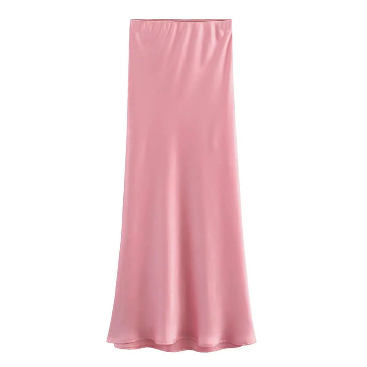 Elegant A-Line Midi Skirts