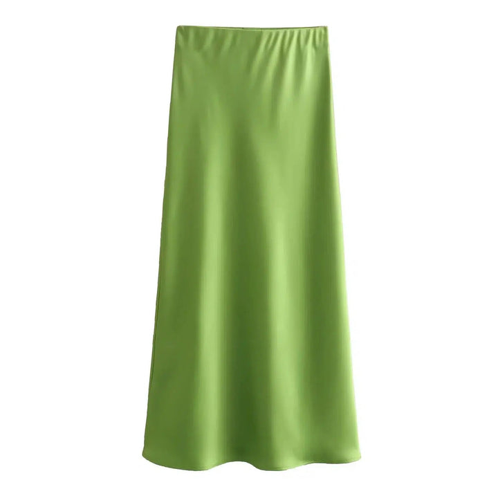 Elegant A-Line Midi Skirts