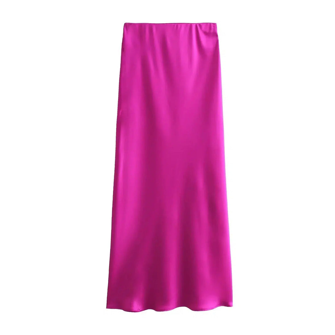 Elegant A-Line Midi Skirts