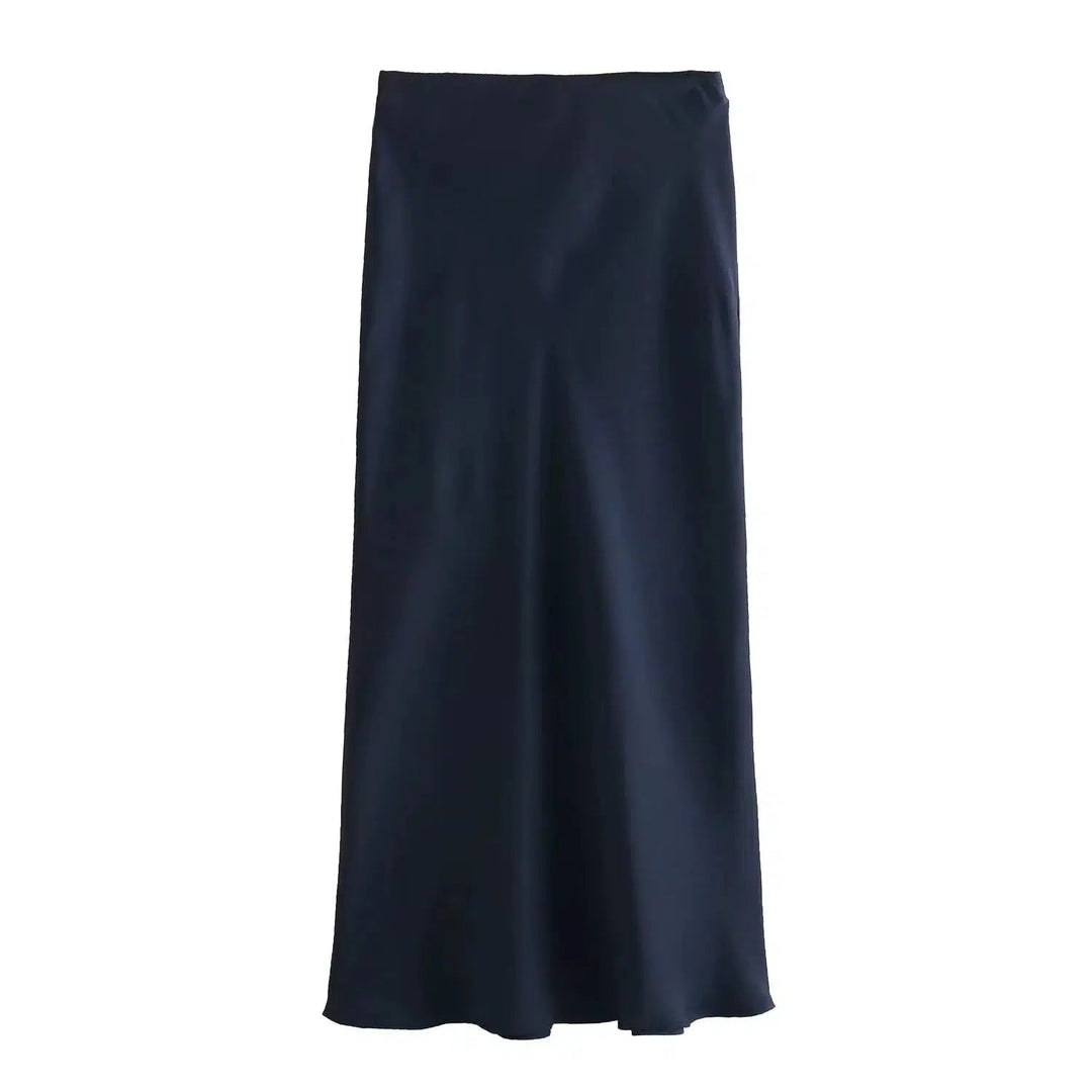 Elegant A-Line Midi Skirts