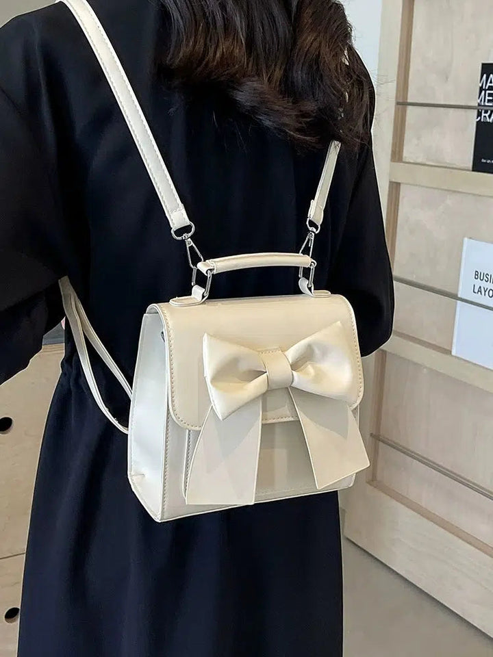 Elegant Bow Accent Backpack