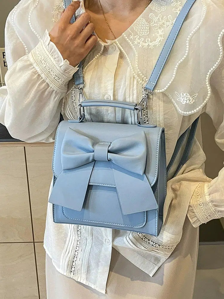 Elegant Bow Accent Backpack